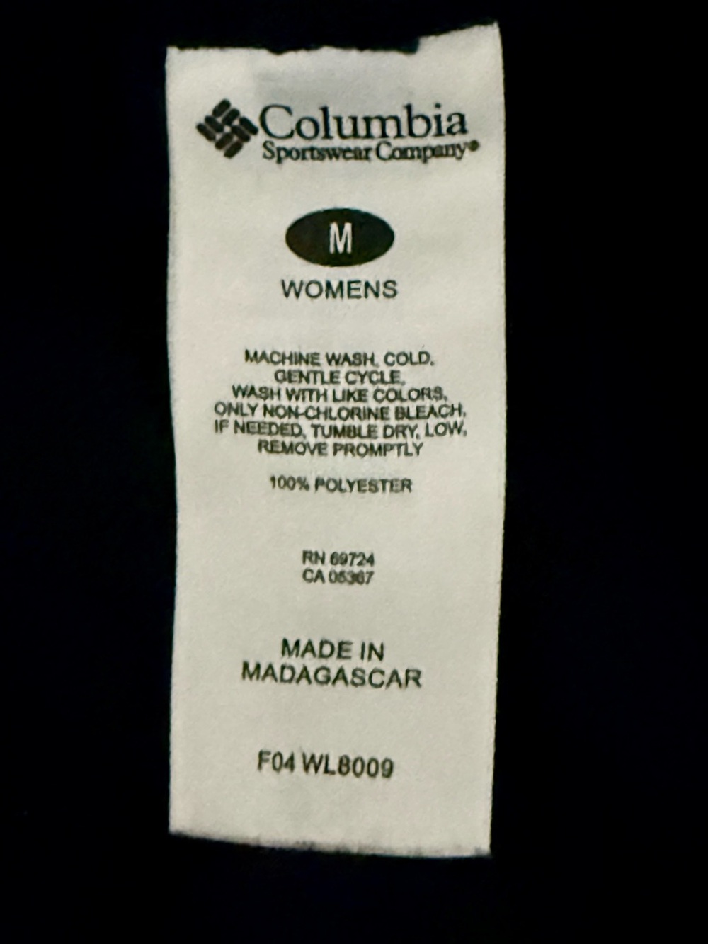 Columbia Women's Black Track Pants - Medium